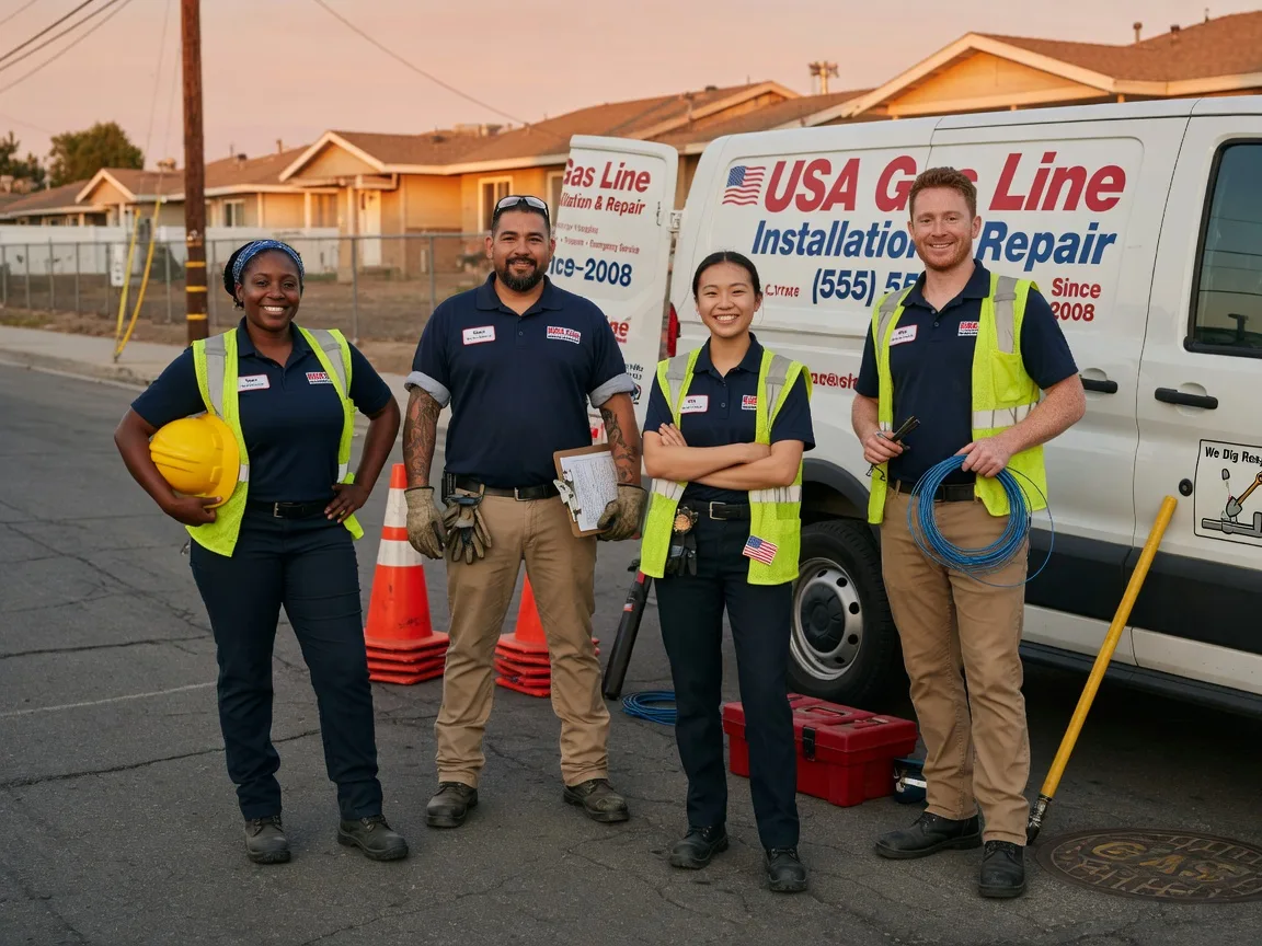 Gas Line Installation company in Elm City, NC